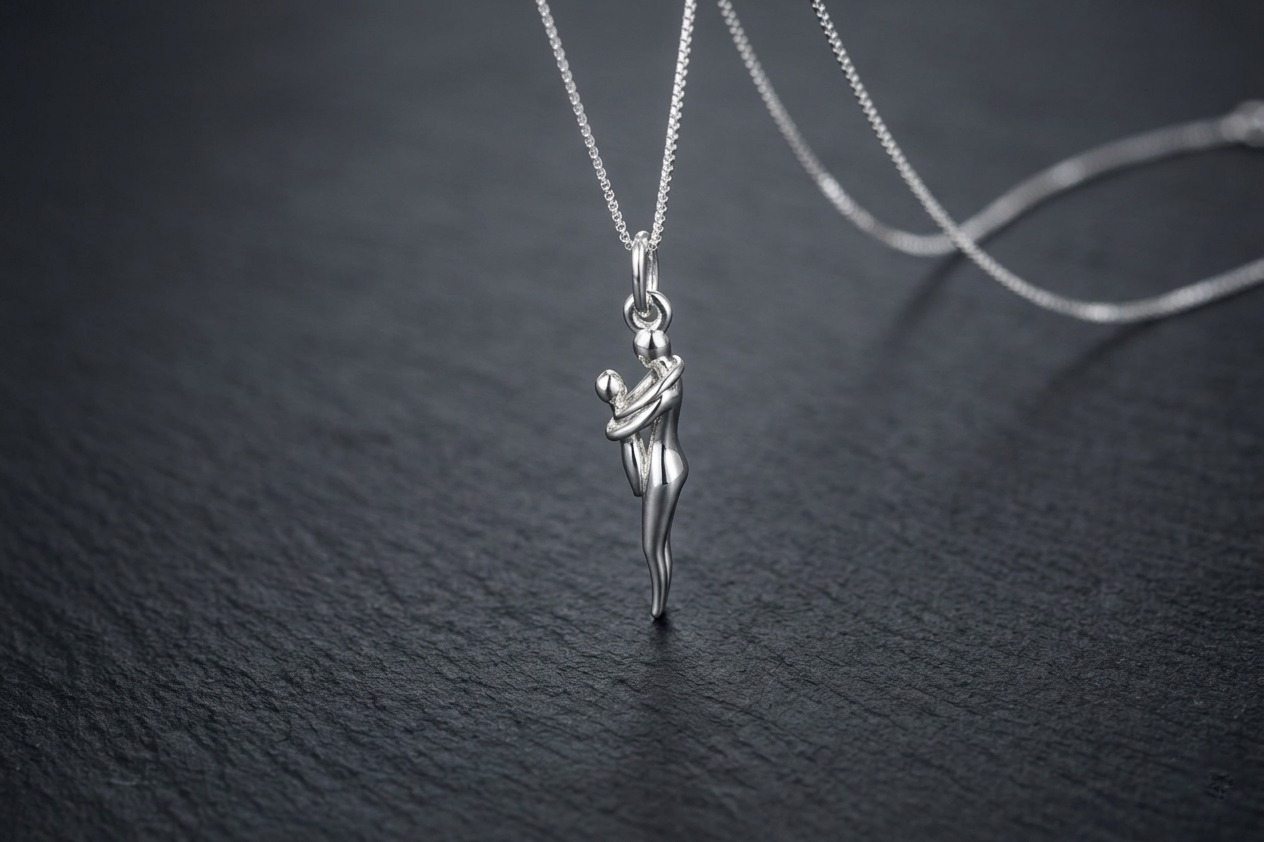 Collar Abrazo de Mamá - Plata 925 - Imagen 4
